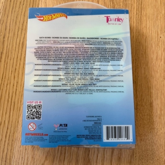 Hot Wheels 6 Piece Bath Bombs for Kids, Bubble Gum Scented, Bath Toys for Kids - Picture 3 of 3